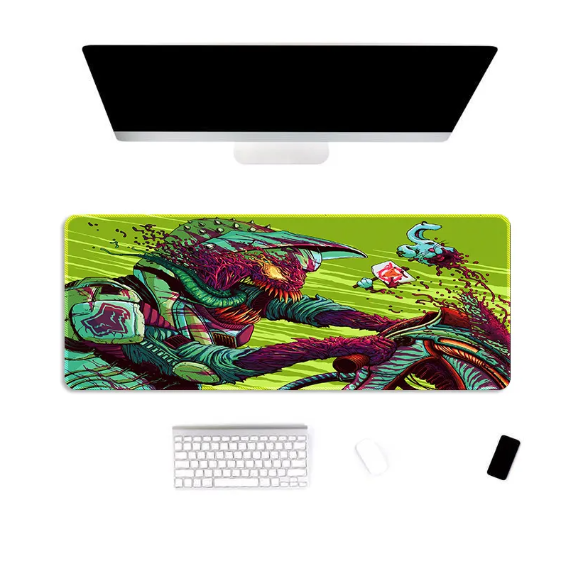 Ігрова поверхня, килимок для миші Speed Monster Rabbit 700x300x3 mm, колір зелений