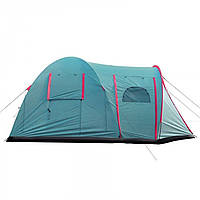 Высокая палатка для кемпинга с большим тамбуром 4 местная Anaconda Totem ,TRT-078