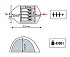 Намет Camp 3 місний Tramp Lite, TLT-007.06, фото 3
