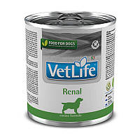 Farmina VetLife Renal Консервированный корм-диета для взрослых собак с заболеванием почек, с курицей 300г