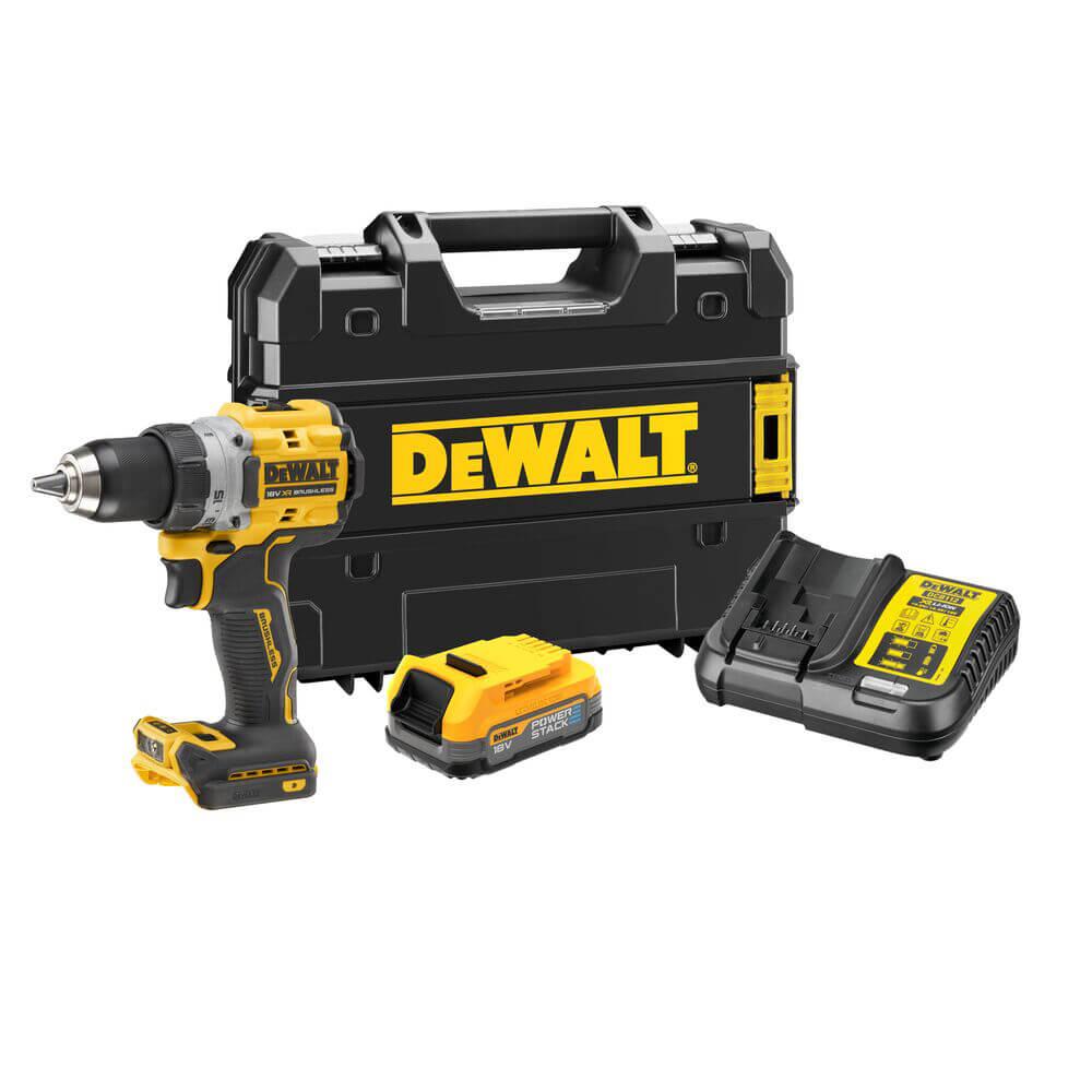 Дриль-шуруповерт акумуляторна безщіткова DeWALT DCD800E1T, фото 1