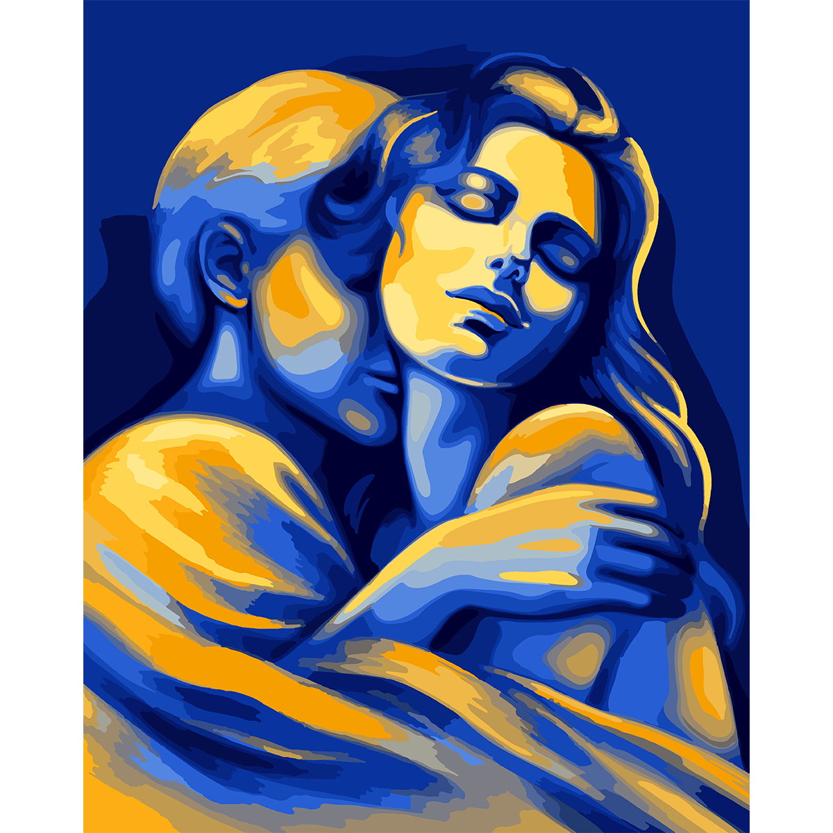 Картина за номерами SANTI "Обійми мене", 40*50см