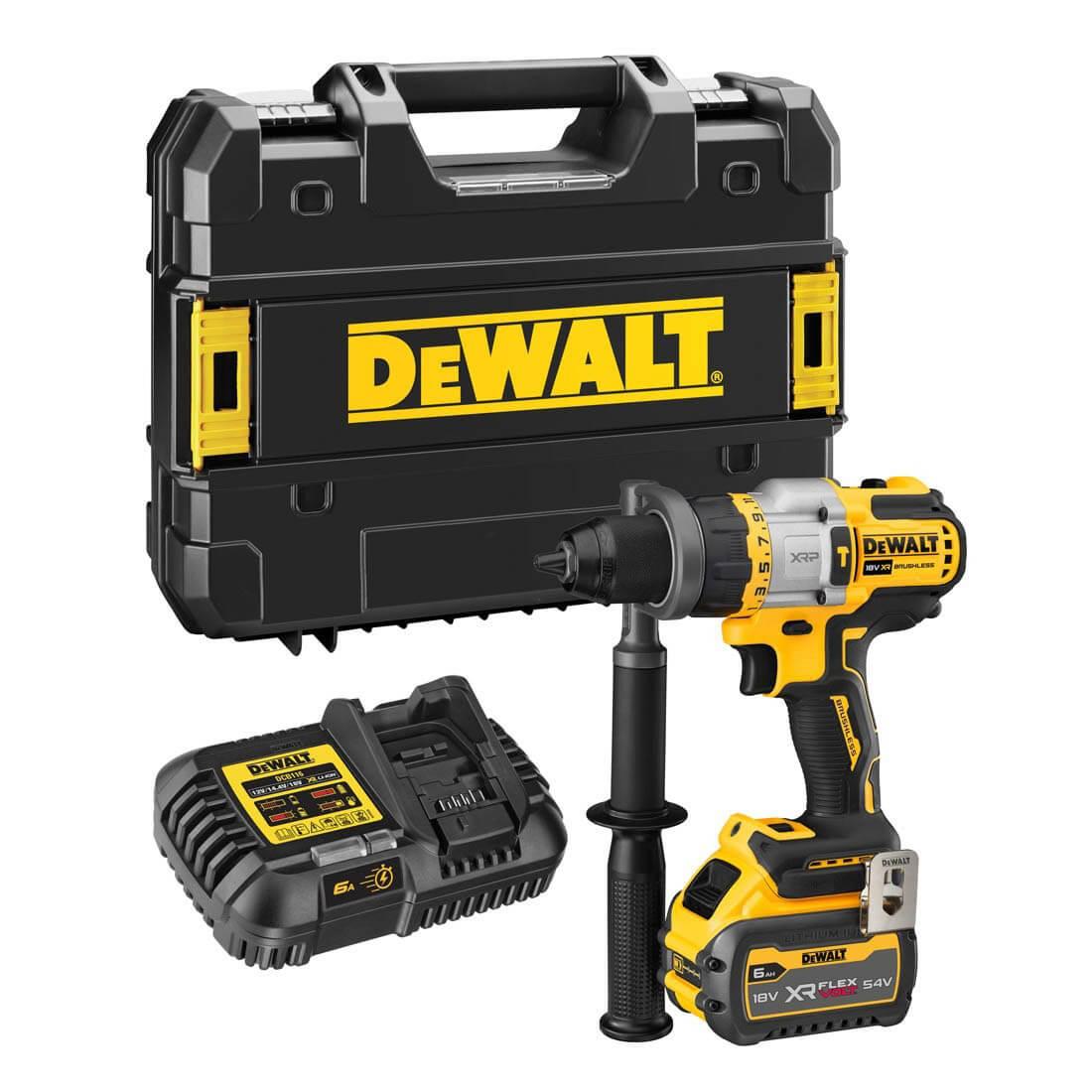 Дриль-шурупокрут акумуляторний безщітковий ударний DeWALT DCD999T1, фото 1