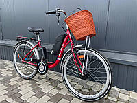 Электровелосипед 26" Cubic-bike Lady "Lido" RED 500W 10ah 48V Panasonic