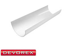 Водостічний жолоб Devorex Classic 120 3 м Білий