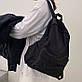 Жіночий рюкзак однотонний бордо, фото 2