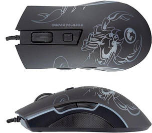 Миша комп'ютерна дротова MARVO M209 (ігрова, Led), фото 2