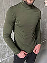 Гольф чоловічий хакі Фіджо, розмір S, M, L, XL, XXL, фото 7