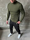 Гольф чоловічий хакі Фіджо, розмір S, M, L, XL, XXL, фото 5
