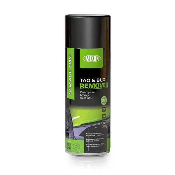 Аерозольний очищувач бітуму та смоли Mixon Tag & Bug Remover 400мл