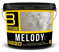 Декоративная штукатурка с перламутровым песком Brodeco Melody 1кг