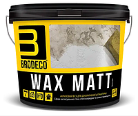 Віск для декоративної штукатурки Brodeco Wax Matt 1л