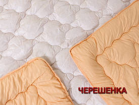 Полуторна ковдра мікрофібра/холлофайбер двостороння №40117, фото 3