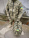 Армійський тактичний військовий рюкзак у кольорі піксель | Рюкзак для зсу, фото 9