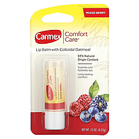 Бальзам для губ с колоидной овсянкой с ароматом смеси ягод Carmex Comfort Care