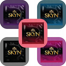 Презервативи Skyn Selection MIXPACK 6 шт безлатексні в м'якій пакованні 5 видів, фото 2