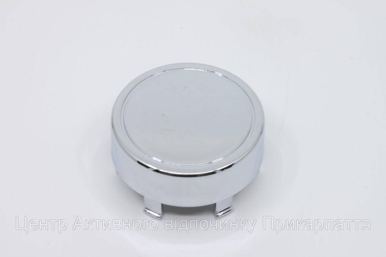 Центральний ковпак ступиці обода колеса, хром, фото 1