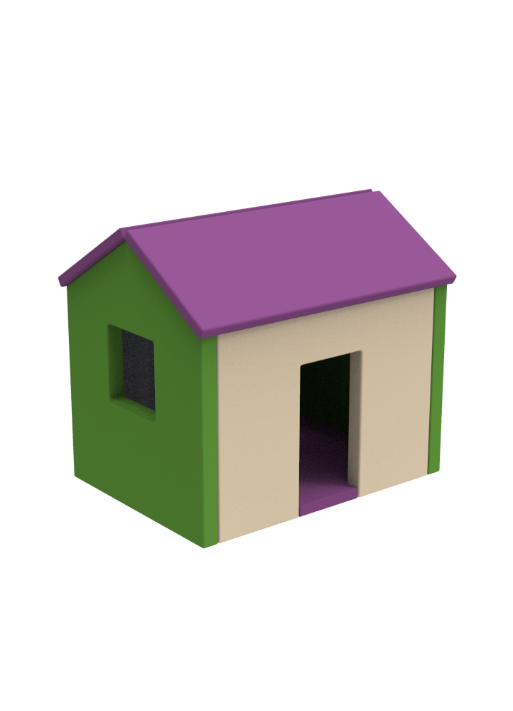 М'який модуль Будинок, шкірозамінник Флай (Kidigo ТМ)