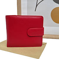 Жіночий середній гаманець штучна шкіра червоний Арт.H-2205 red (54)