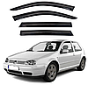 Дефлектори вікон вітровики Volkswagen Golf IV 1997-2002 Хечбек Скотч 3M AV-Tuning Харків, фото 3