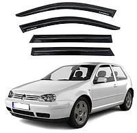 Дефлекторы окон ветровики Volkswagen Golf IV 1997-2002 Хечбек Скотч 3M AV-Tuning Харьков