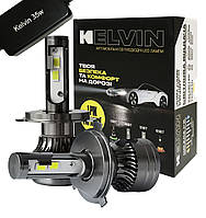 Автомобільні led лампи h4 KELVIN KSeries - 8000Lm - 6000K для головного світла- Рік гарантії