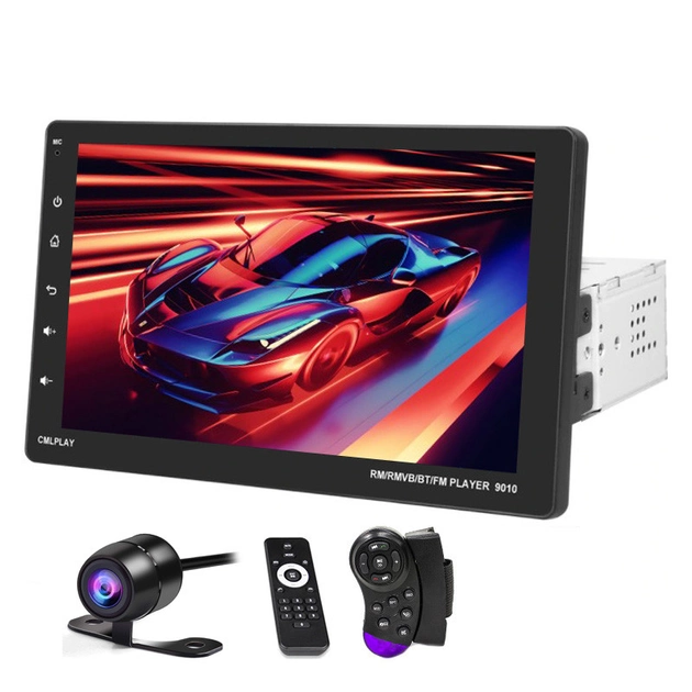 Автомагнітола 1 DIN CML-PLAY 9010CRB з регульованим сенсорним екраном 9 дюймів + камера