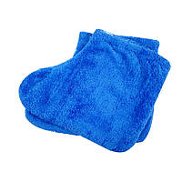 Носочки махровые для парафинотерапии Timpa 1 пара, голубые