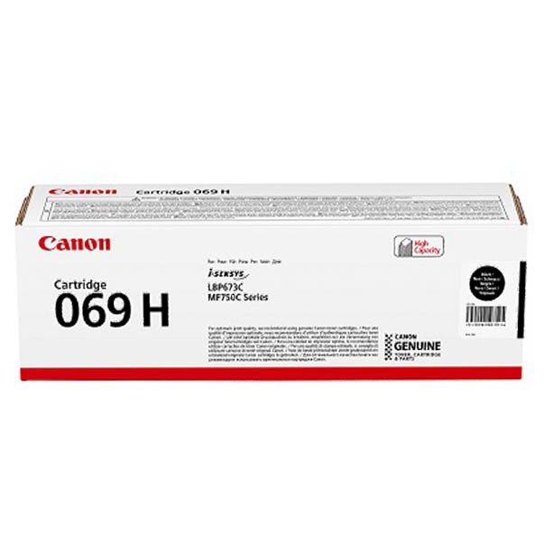 Картридж Canon 069H (5098C002) Black для принтера MF752Cdw/MF754Cdw LBP673Cdw, фото 1