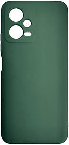 Чохол Silicone Case Poco X5 PRO (темно-зелений)