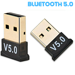 USB Bluetooth 5.0 адаптер міні блютус-адаптер для комп'ютера, ноутбука блютуз адаптер 5.0