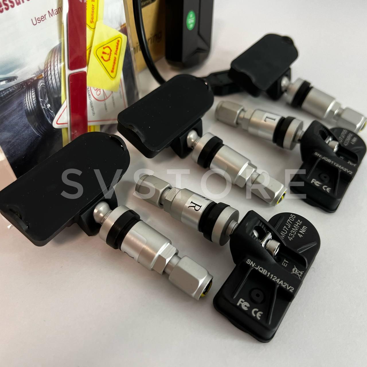 Внутренние Датчики Давления в Шинах 5 Шт. Система Контроля Давления в ...