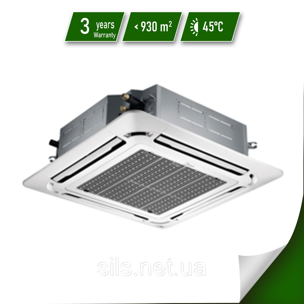 Касетний фанкойл 4-х спрямований MIDEA MKA-1500F