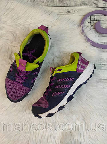 Женские кроссовки Adidas фиолетовые кожа текстиль Размер 36 (ID ...
