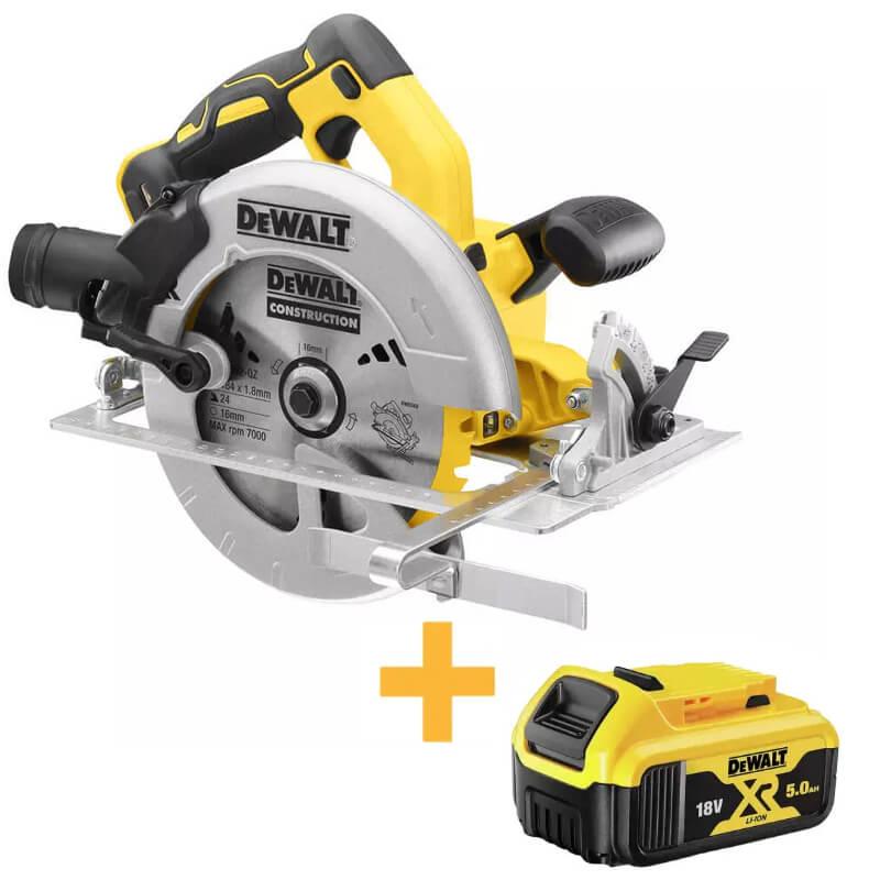Пила дискова акумуляторна DeWALT DCS570N, фото 1