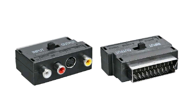 Переходник SCART - 3RCA/S-Video с переключателем Китай (ID#1830482430 ...