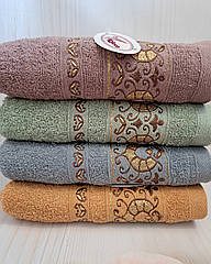 Купить лицевые полотенца размером 100 на 50 оптом в Украине: махровые ...