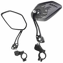Шестикутні алюмінієві дзеркала Rearview Mirror MTB Cycling для велосипеда, мотоцикла, електросамоката 2 шт.