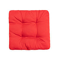Подушка для стула кресла табурета 30х30х8, Красный
