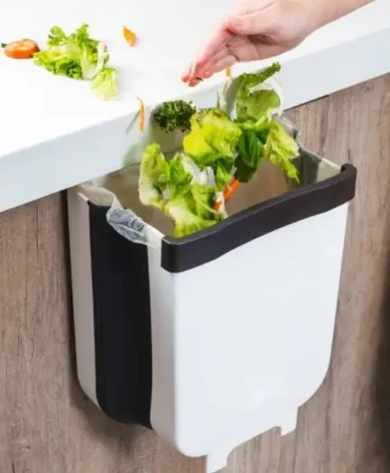 Відро для сміття на двері Foltable Trash Bin, фото 1