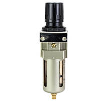 SIGMA-фільтр-вологовіддільник з редуктором і манометром 4000 л/хв 1/2" REFINE, фото 4