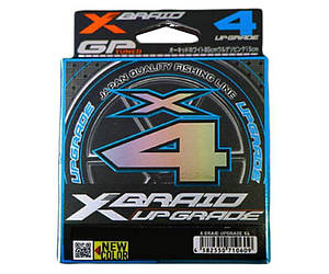 YGK Шнур плетений X-Braid Upgrade 3C X4 150m #0.8 14lb / 6.35kg (164315)