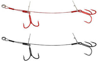 Оснащення Savage Gear Carbon49 Double Stinger #2/0 18cm 23kg (2 шт/уп.) (165801)