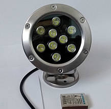 Підводний світлодіодний світильник 12 Ват, фото 3