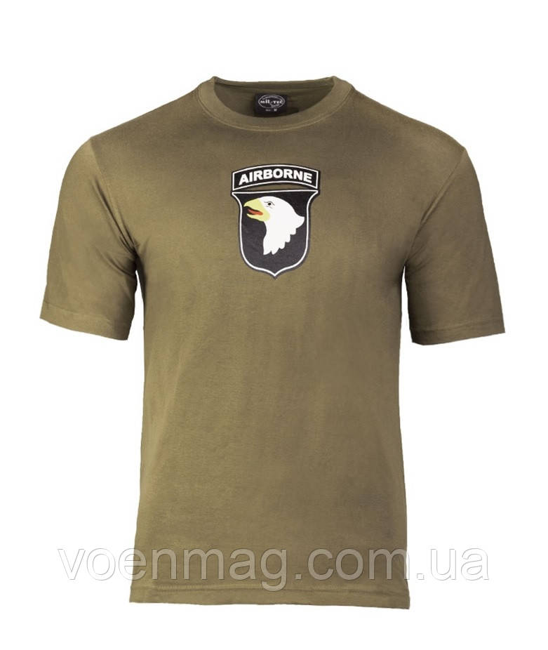 Футболка Mil-Tec M.DRUCK 101ST AB OLIV