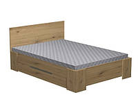 Ліжко двоспальне SVITANOK / СВIТАНОК 140x200 з висувними ящиками