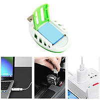 Фумігатор від USB та 36 пластин від комарів та мошок, живлення від павербанку, ноутбука або ПК 29347, фото 8