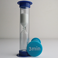 Часы песочные EximLab 3 мин. (пластиковый тубус)