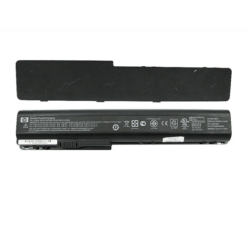 Батарея акумулятор для ноутбука HP Pavilion DV7 HSTNN-IB75 HSTNN-C50C 14.4V 5000mAh Б/У — знос 0%