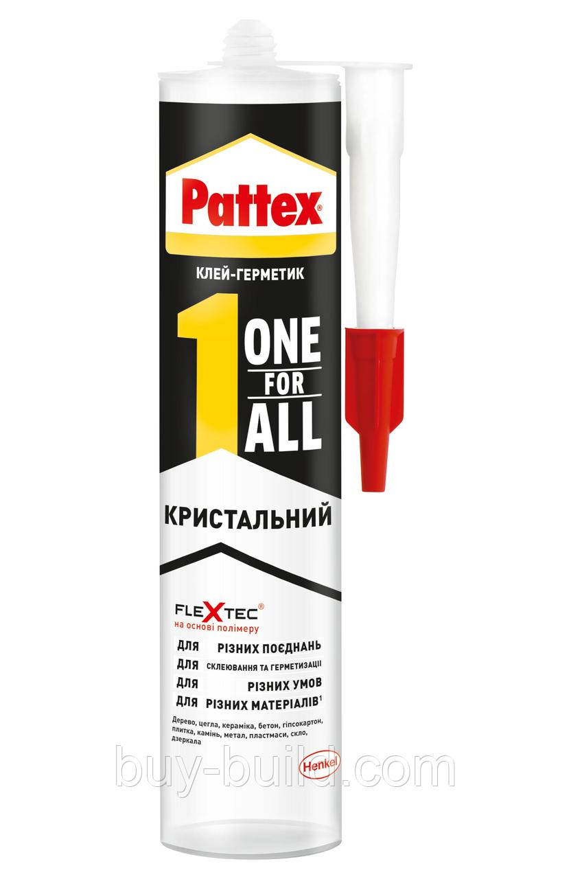 Клей - герметикPattex Crystall 290 г (кристально прозорий)